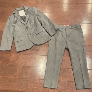 Zara Light Gray Suit Set